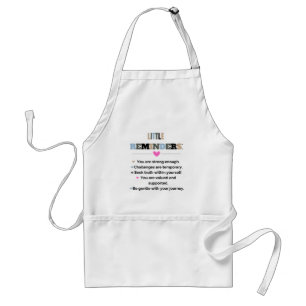 Inspirierende Motivationsgeschenke Kleine Erinneru Schürze