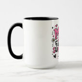 Inspirierende Mutter Lieblings-Superheld Tasse (Links)