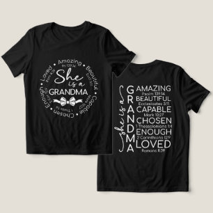 Inspirierende Oma Tri-Blend Shirt