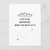 Inspirierende Postkarte (Vorderseite)