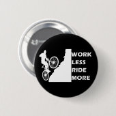 inspirierende Radfahrermotivation Button (Vorne & Hinten)