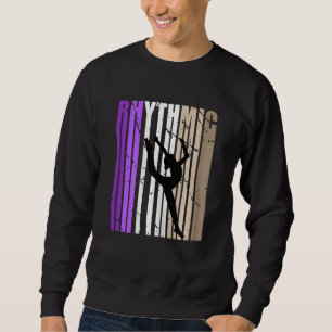 Inspirierende Rhythmische Gymnastik Weibliche Turn Sweatshirt