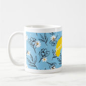 Inspirierende Tassendesign-Blumenmuster Kaffeetasse (Links)