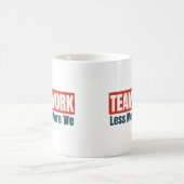 Inspirierende Teamarbeit-Zitate Mitarbeiter Firmen Kaffeetasse (Mittel)