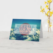 inspirierende und motivierend Zitate Karte (Gelbe Blume)