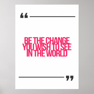 inspirierende und motivierend Zitate Poster