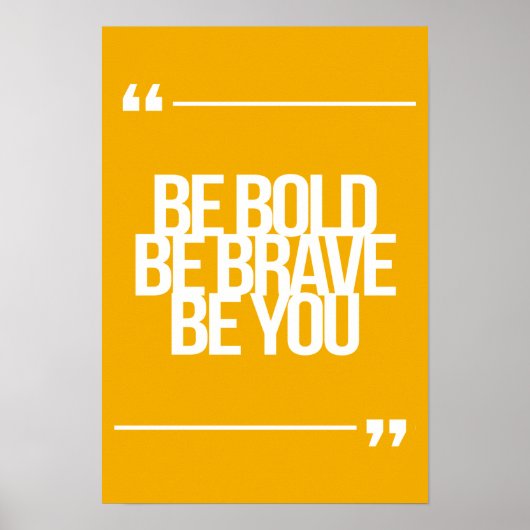 inspirierende und motivierend Zitate Poster (Vorne)