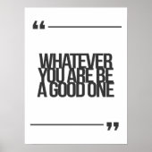 inspirierende und motivierend Zitate Poster (Vorne)