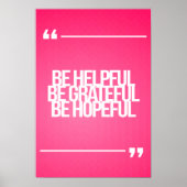 inspirierende und motivierend Zitate Poster (Vorne)