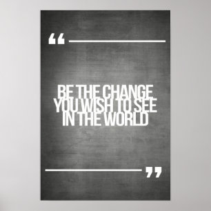 inspirierende und motivierend Zitate Poster