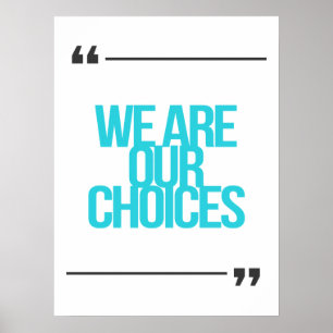 inspirierende und motivierend Zitate Poster