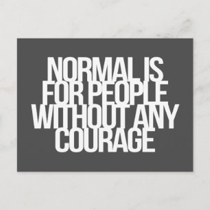 inspirierende und motivierend Zitate Postkarte