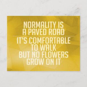 inspirierende und motivierend Zitate Postkarte