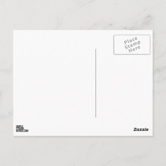 inspirierende und motivierend Zitate Postkarte (Rückseite)