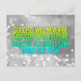 inspirierende und motivierend Zitate Postkarte