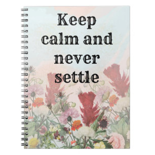Inspirierende und Selbstliebe-Phrase Notizblock