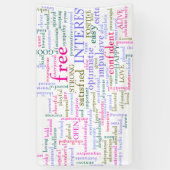 inspirierende Worte Banner (Vertikal)