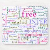 inspirierende Worte Mousepad (Vorne)