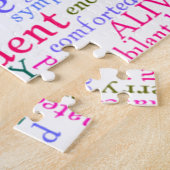 inspirierende Worte Puzzle (Seite)