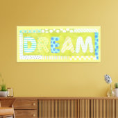 inspirierende Worte von Megan Meagher | Traum Leinwanddruck (Insitu (Wohnzimmer))