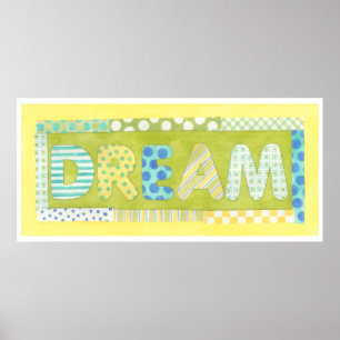 inspirierende Worte von Megan Meagher Traum Poster