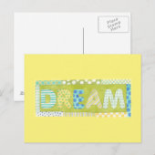 inspirierende Worte von Megan Meagher | Traum Postkarte (Vorne/Hinten)