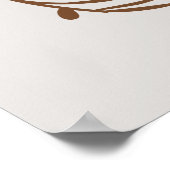 inspirierende Wortkunst Poster (Ecke)