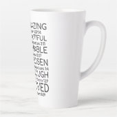 Inspirierende Yaya Milchtasse (Rechts)