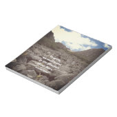 inspirierende Zeitschrift, "Zu wachsen. ." Notizblock (Rotiert)