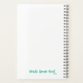 inspirierende Zeitschrift, "Zu wachsen. ." Notizblock (Rückseite)