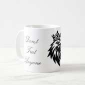 Inspirierende Zitat-Kaffeetasse Kaffeetasse (Vorderseite Links)