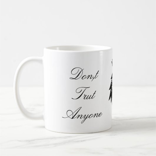 Inspirierende Zitat-Kaffeetasse Kaffeetasse (Links)