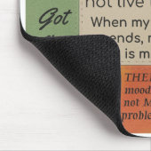 Inspirierende Zitate-Mauspad Mousepad (Ecke)