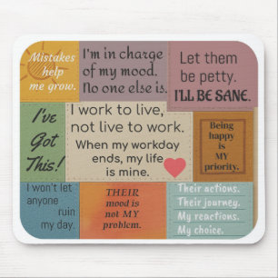 Inspirierende Zitate-Mauspad Mousepad