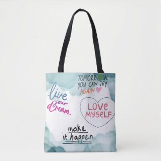 inspirierende Zitate Tasche