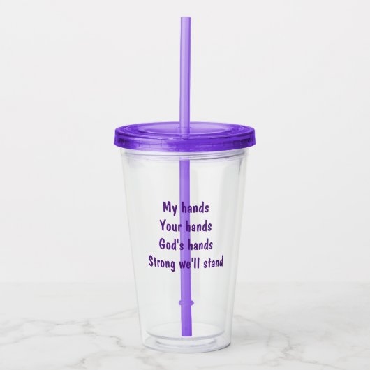 Inspirierender Becher (Vorderseite)