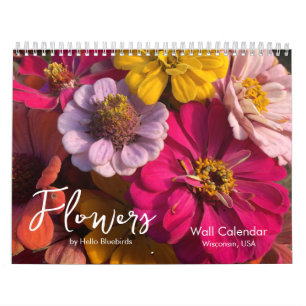 Inspirierender Blumen-Fotokalender Kalender