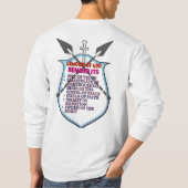 inspirierender Christlicher T - Shirt Glaubensbeke (Rückseite)