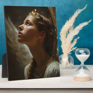 Inspirierender Engel Fotoplatte