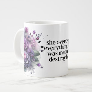 Inspirierender Frauenbecher Jumbo-Tasse