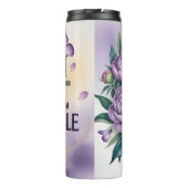 Inspirierender Glaube Thermosbecher (Rückseite)