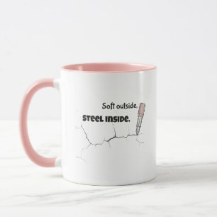 Inspirierender Kaffeebecher Motivation für stark Tasse