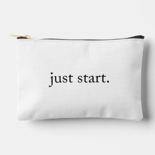 Inspirierender Minimalistischer Spruch Zubehörtasche
