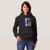 Inspirierender Motivierender Tanzlehrer Lehrer Hoodie (Vorne ganz)