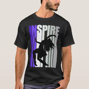 Inspirierender Motivierender Tanzlehrer Lehrer T-Shirt
