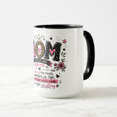 Inspirierender Mutter-Titel über Königin Tasse (VorderseiteRechts)