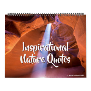 Inspirierender Naturzitate-Kalender Kalender