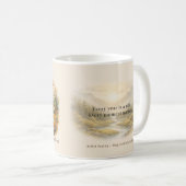 Inspirierender Ruhestands-Kaffeebecher Kaffeetasse (VorderseiteRechts)