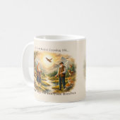 Inspirierender Ruhestands-Kaffeebecher Kaffeetasse (Vorderseite Links)