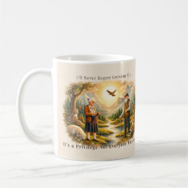 Inspirierender Ruhestands-Kaffeebecher Kaffeetasse